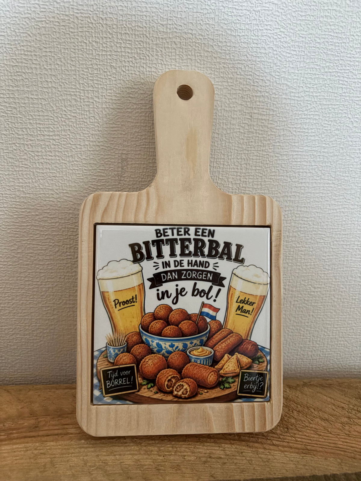 Beter een bitterbal in de hand, dan zorgen in je bol!