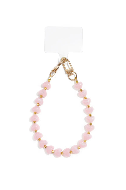 Telefoonketting Met Hartje meerdere kleuren