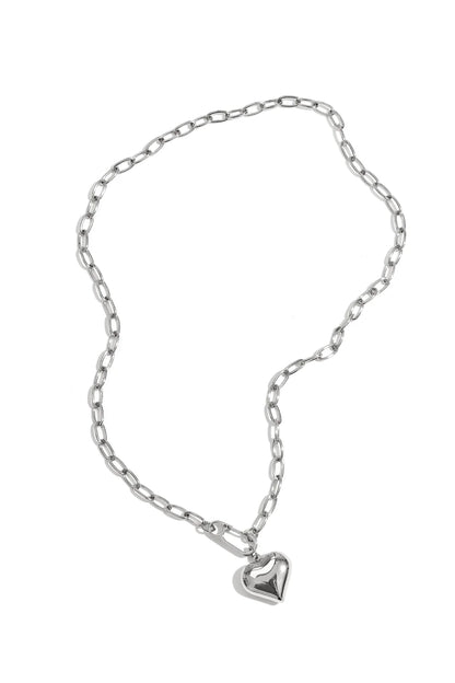 Ketting Hangend Hart Met Frontsluiting