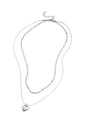 Gelaagde Ketting Met Hart Charm