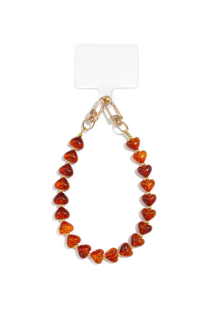 Telefoonketting Met Hartje meerdere kleuren
