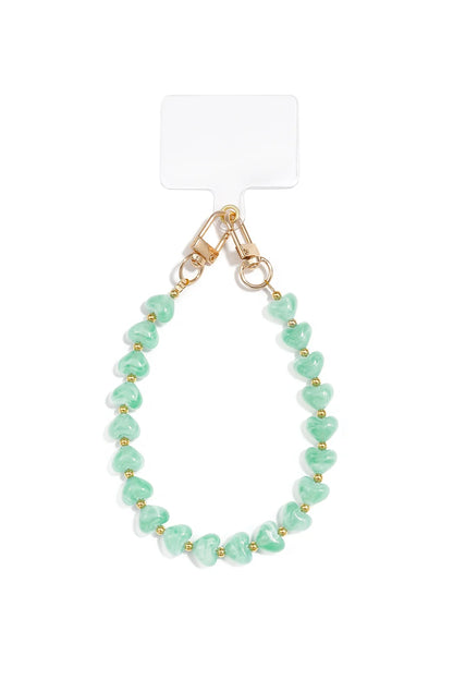Telefoonketting Met Hartje meerdere kleuren