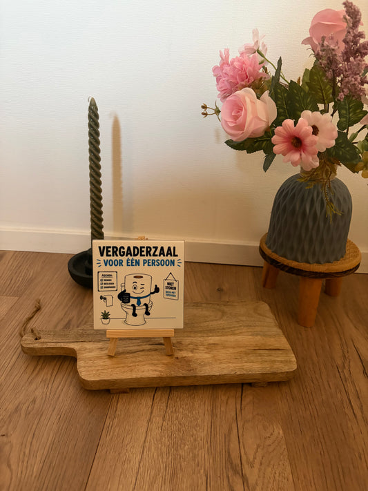 Vergaderzaal voor één persoon
