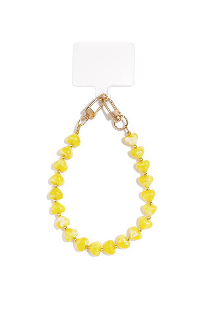 Telefoonketting Met Hartje meerdere kleuren